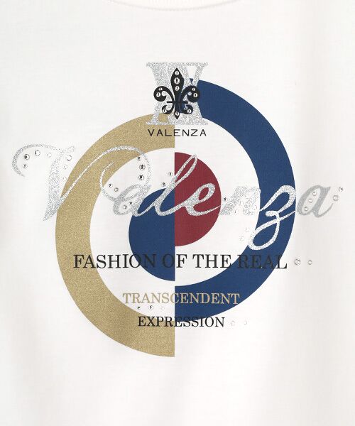 VALENZA / バレンザ カットソー | 【幾何学】ブルズアイプリント カットソー | 詳細9