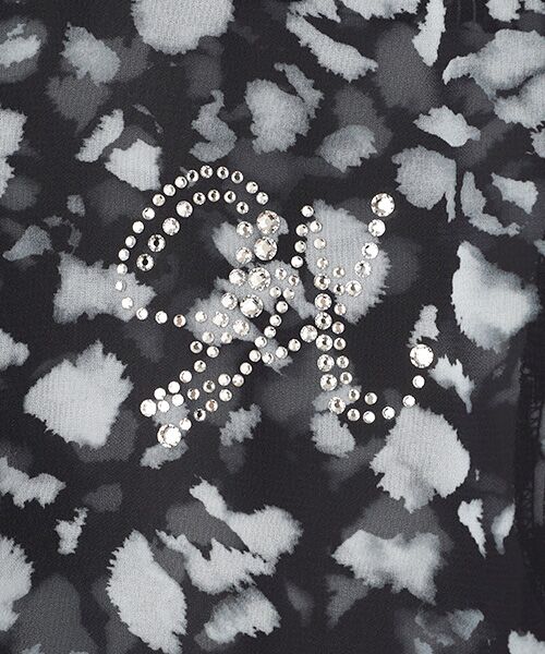 VALENZA / バレンザ シャツ・ブラウス | 【透け感】【オリジナルプリント】レオパード柄　ブラウス | 詳細4