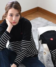 VALENZA / バレンザ ニット・セーター | シンプル ボーダーニット