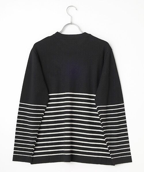 VALENZA / バレンザ ニット・セーター | シンプル ボーダーニット | 詳細2