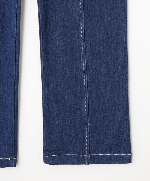 VALENZA / バレンザ デニムパンツ | ニットデニム ストレートパンツ | 詳細5