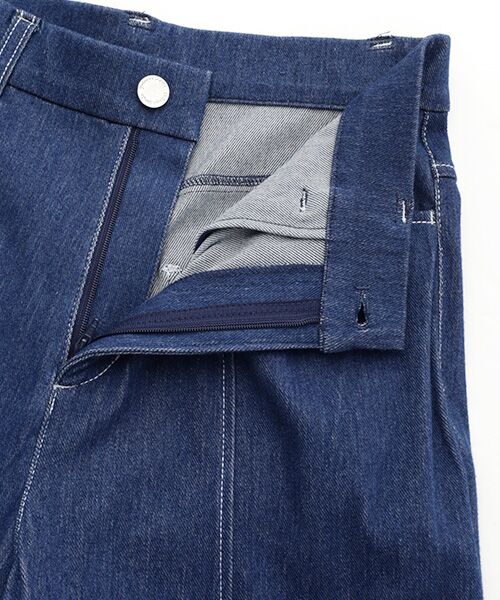 VALENZA / バレンザ デニムパンツ | ニットデニム ストレートパンツ | 詳細6