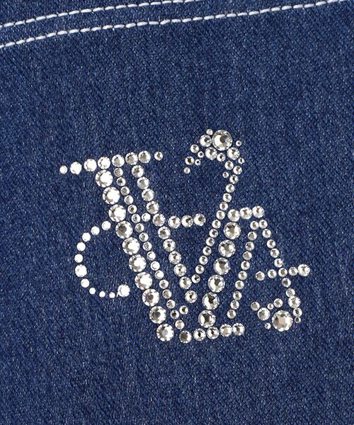 VALENZA / バレンザ デニムパンツ | ニットデニム ストレートパンツ | 詳細7