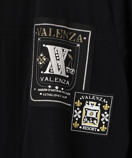 VALENZA / バレンザ ノーカラージャケット | シアー素材　ノーカラーブルゾン | 詳細5