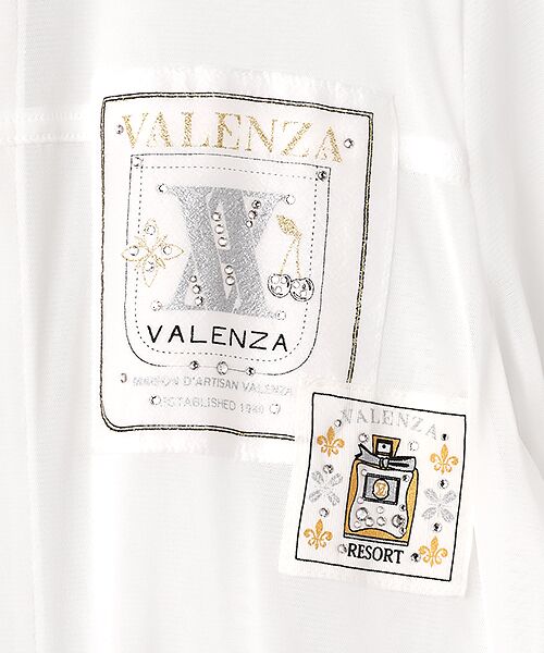 VALENZA / バレンザ ノーカラージャケット | シアー素材　ノーカラーブルゾン | 詳細6