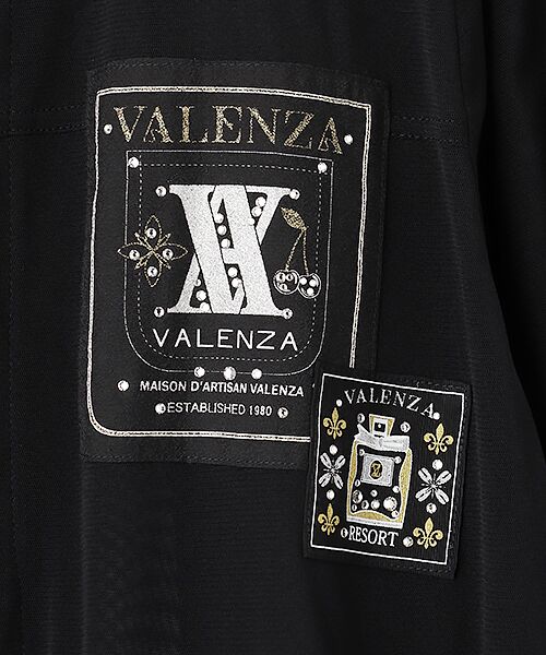 VALENZA / バレンザ ノーカラージャケット | シアー素材　ノーカラーブルゾン | 詳細5