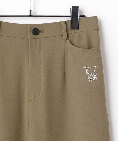 VALENZA / バレンザ その他パンツ | きれいめシルエット ワイドパンツ | 詳細3