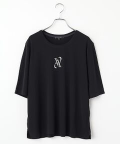 VALENZA / バレンザ カットソー | 【涼感紀行】フロントモチーフ　7分袖カットソー