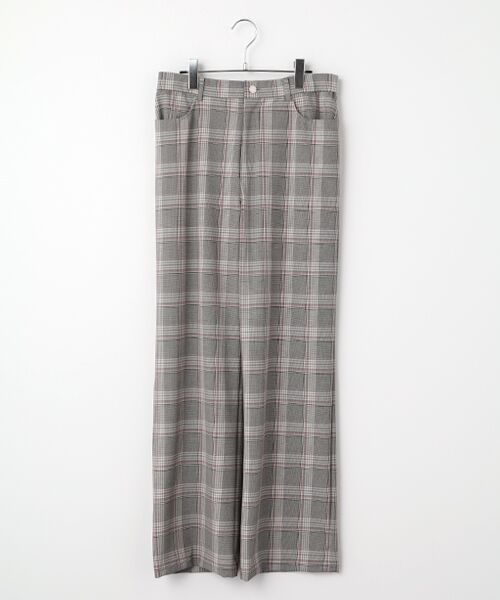VALENZA / バレンザ その他パンツ | 2wayストレッチ　グレンチェックパンツ（グレンチェック）