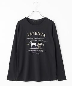 VALENZA / バレンザ カットソー | フロントモチーフ　カットソー