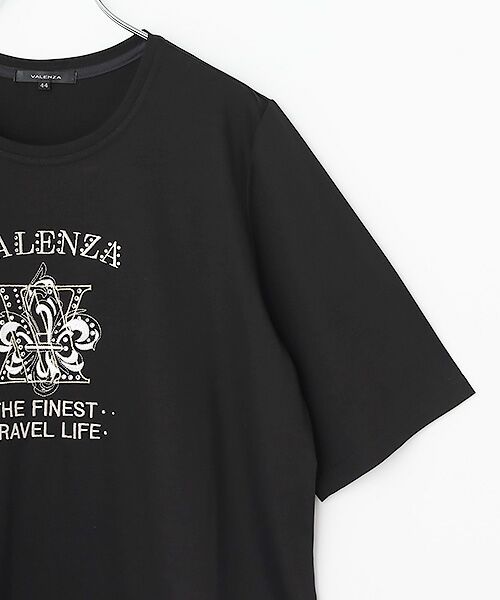 VALENZA / バレンザ カットソー | タフタ切り替え　オーバーカットソー | 詳細2