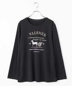 VALENZA / バレンザ カットソー | フロントモチーフ　カットソー