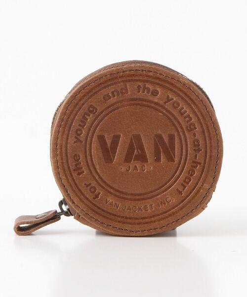 VAN jacketの牛革小銭入れ - コインケース