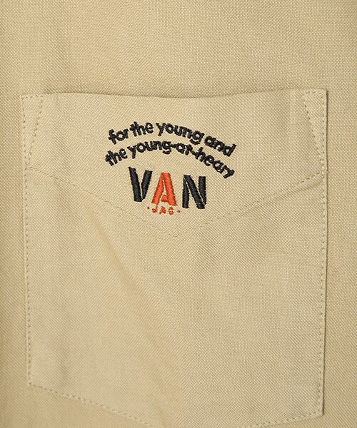 VAN / ヴァン シャツ・ブラウス | ボタンダウンシャツ＜アーチロゴ＞ | 詳細5