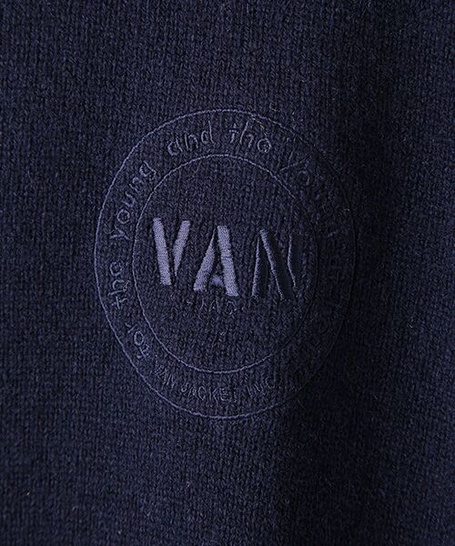 VAN / ヴァン ブルゾン | ジップアップセーター | 詳細5