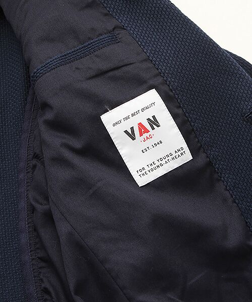 VAN / ヴァン テーラードジャケット | 段返りジャケット＜刺し子＞ | 詳細4