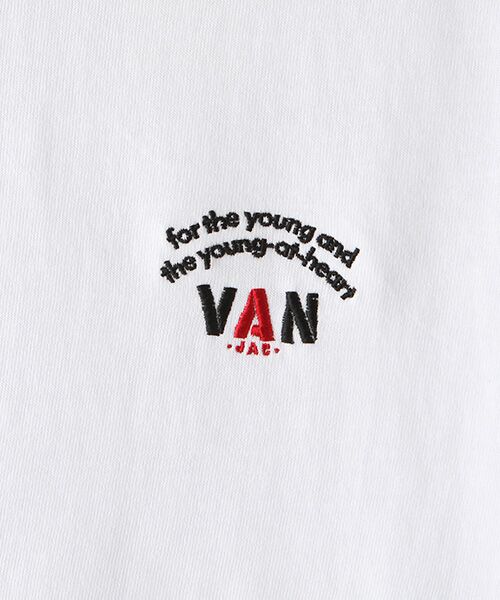 VAN / ヴァン Tシャツ | ロングスリーブTシャツ＜バックロゴ＞ | 詳細4