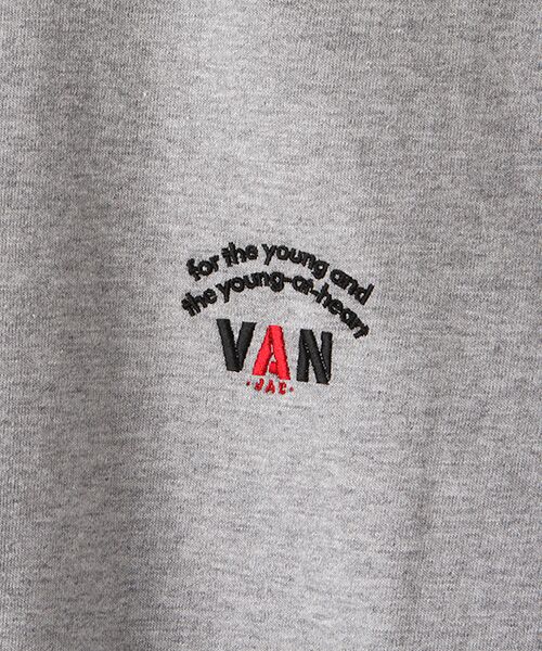 VAN / ヴァン Tシャツ | ロングスリーブTシャツ＜バックロゴ＞ | 詳細6