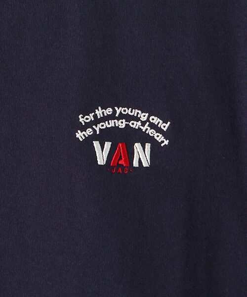 VAN / ヴァン Tシャツ | ロングスリーブTシャツ＜バックロゴ＞ | 詳細8