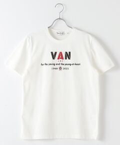 Tシャツ＜消臭・抗菌＞＜VANロゴ＞