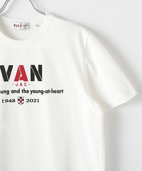 VAN / ヴァン Tシャツ | Tシャツ＜消臭・抗菌＞＜VANロゴ＞ | 詳細2