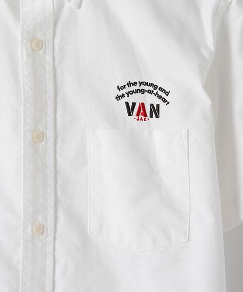 VAN / ヴァン シャツ・ブラウス | ショートBDシャツ＜抗ウイルス・除菌＞ | 詳細4