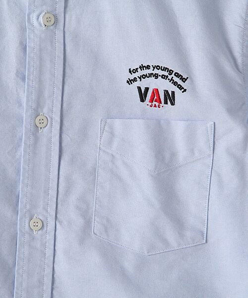 VAN / ヴァン シャツ・ブラウス | ショートBDシャツ＜抗ウイルス・除菌＞ | 詳細5