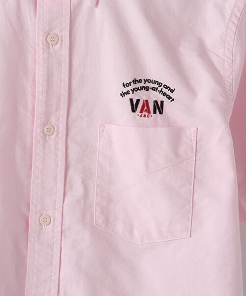 VAN / ヴァン シャツ・ブラウス | ショートBDシャツ＜抗ウイルス・除菌＞ | 詳細6