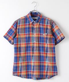 VAN / ヴァン シャツ・ブラウス | プルオーバーBDシャツ＜イカット＆マドラス＞