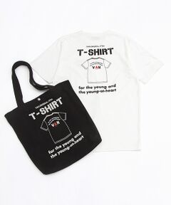 VAN / ヴァン Tシャツ | Tシャツ＆トートバッグセット＜バックロゴTシャツデザイン＞