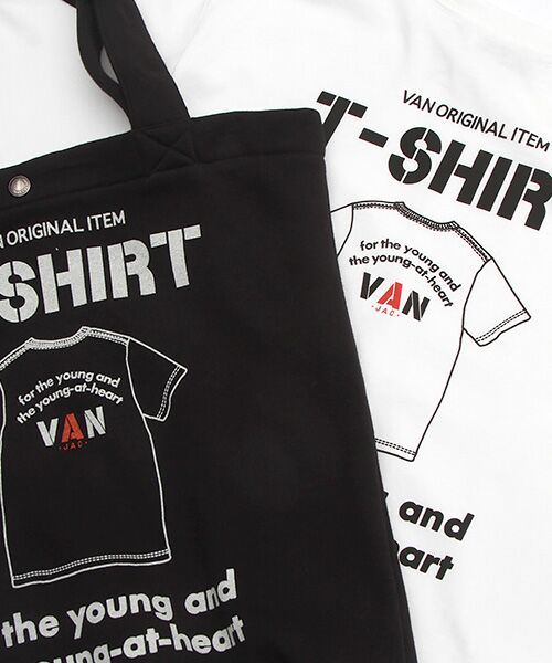 VAN / ヴァン Tシャツ | Tシャツ＆トートバッグセット＜バックロゴTシャツデザイン＞ | 詳細10