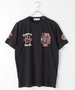 Tシャツ＜スタジャンワッペンモチーフ＞