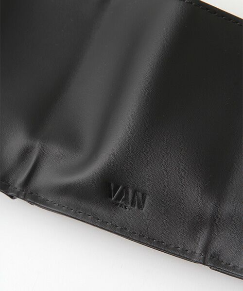 VAN / ヴァン 財布・コインケース・マネークリップ | 3つ折りウォレット＜ブラックシリーズ＞ | 詳細5