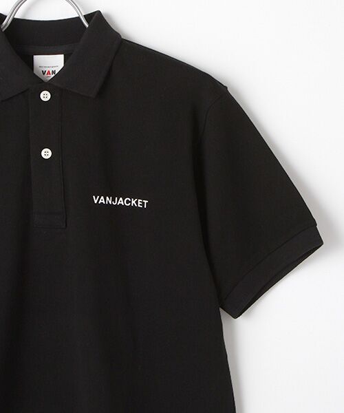 VAN / ヴァン ポロシャツ | ポロシャツ＜ブラックシリーズ＞ | 詳細2
