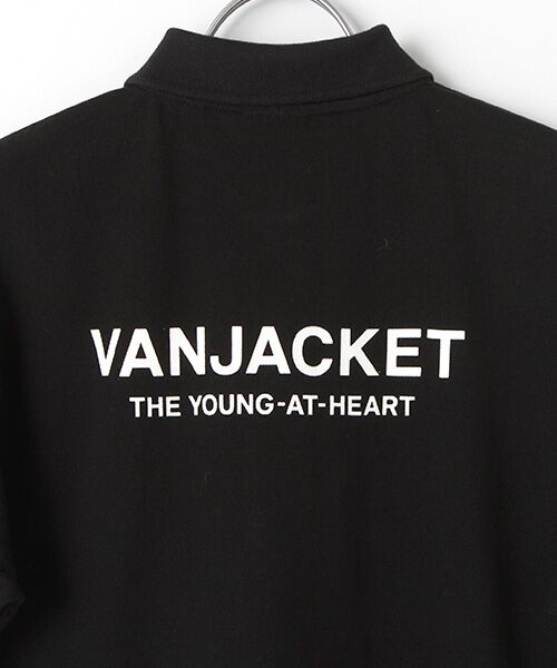 VAN / ヴァン ポロシャツ | ポロシャツ＜ブラックシリーズ＞ | 詳細4