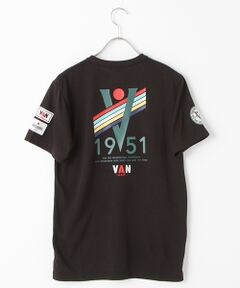 ワッペンＴシャツ＜VANSPORTS＞＜吸水速乾・ＵＶカット＞