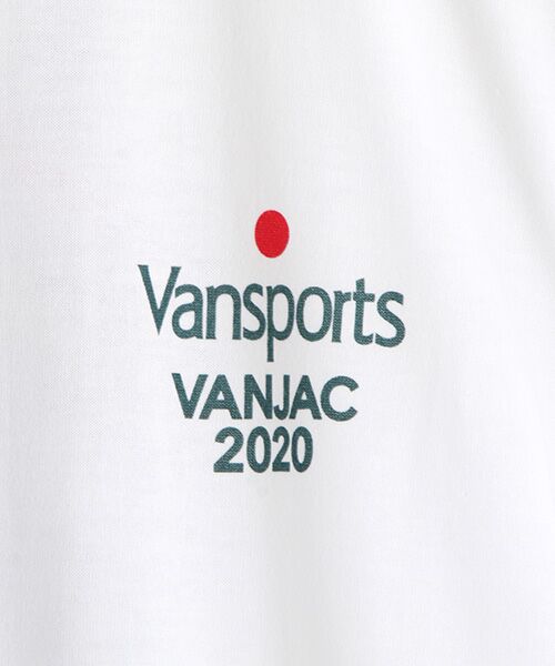 VAN / ヴァン Tシャツ | ワッペンＴシャツ＜VANSPORTS＞＜吸水速乾・ＵＶカット＞ | 詳細2