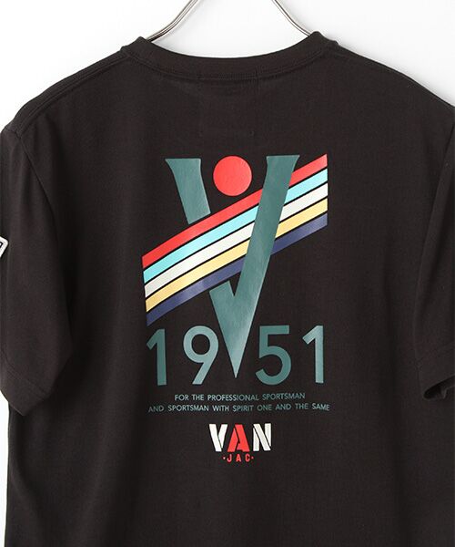 VAN / ヴァン Tシャツ | ワッペンＴシャツ＜VANSPORTS＞＜吸水速乾・ＵＶカット＞ | 詳細8