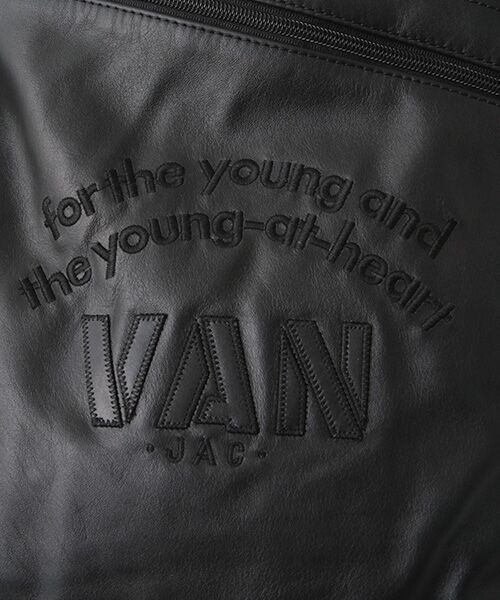 VAN / ヴァン リュック・バックパック | レザーバックパック＜アーチロゴ＞ | 詳細4