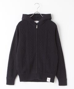 VAN / ヴァン パーカー | ジップアップニットパーカー