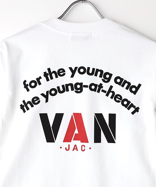 VAN / ヴァン Tシャツ | ロングスリーブTシャツ＜アーチロゴ＞ | 詳細4