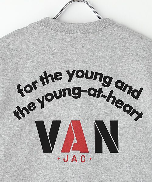 VAN / ヴァン Tシャツ | ロングスリーブTシャツ＜アーチロゴ＞ | 詳細7