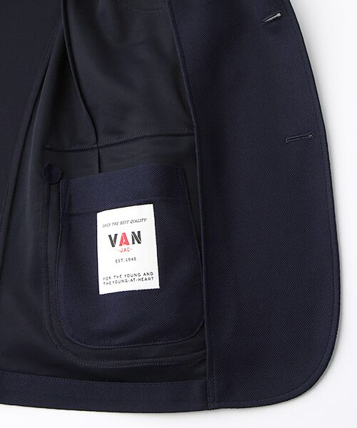 VAN / ヴァン テーラードジャケット | 鹿の子ライトジャケット | 詳細4