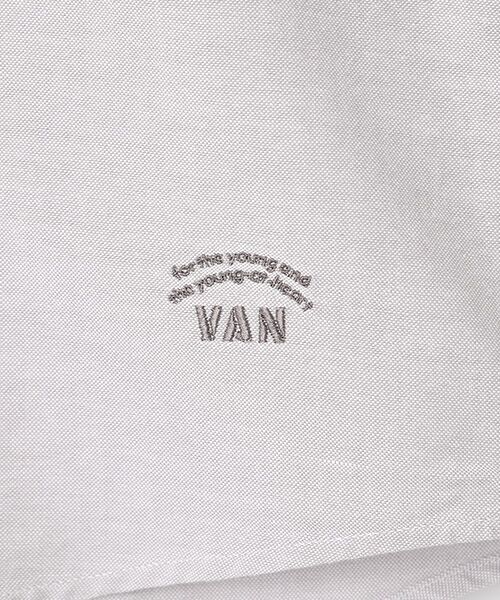VAN / ヴァン シャツ・ブラウス | バンドカラーシャツ＜アーチロゴ＞ | 詳細5