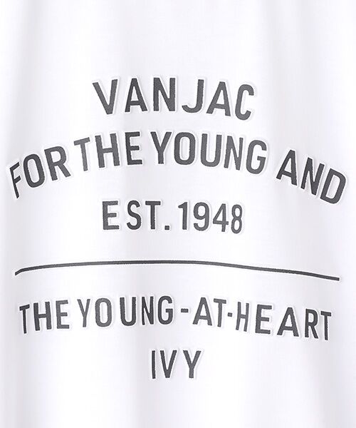 VAN / ヴァン Tシャツ | エンボスロゴTシャツ＜ウィメンズ＞ | 詳細4