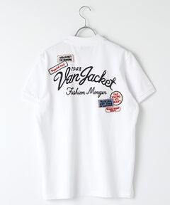 VAN / ヴァン ポロシャツ | ポロシャツ＜ワッペンプリント＞