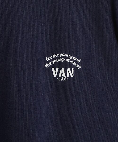 VAN / ヴァン Tシャツ | Ｔシャツ＜鹿の子＞＜アーチロゴ＞ | 詳細6
