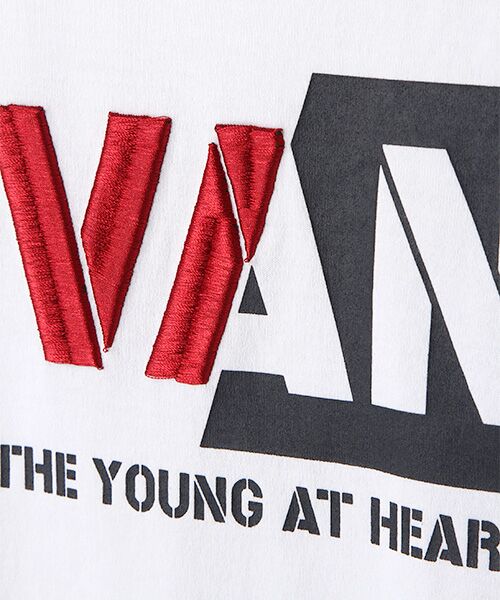 VAN / ヴァン Tシャツ | Ｔシャツ＜3D刺繍＆プリントロゴ＞ | 詳細1