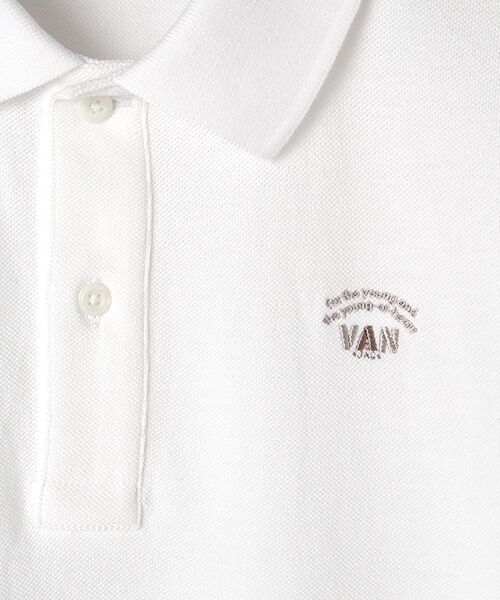 VAN / ヴァン ポロシャツ | ポロシャツ＜ミニアーチロゴ＞ | 詳細4
