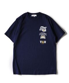 Ｔシャツ＜フラッグ＆クラシックカー＞